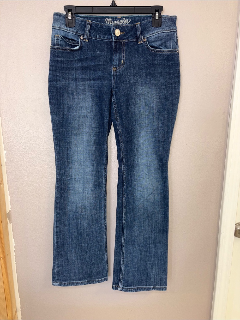 Wrangler Women's Dark Blue Boot Cut Jeans